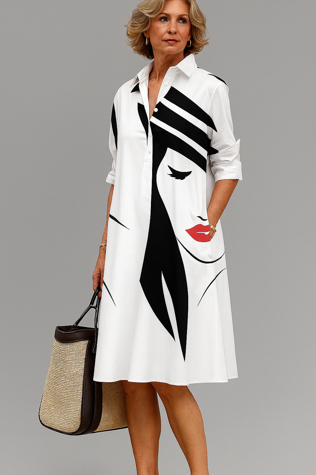 Bella | Vestido midi elegante y en buen estado