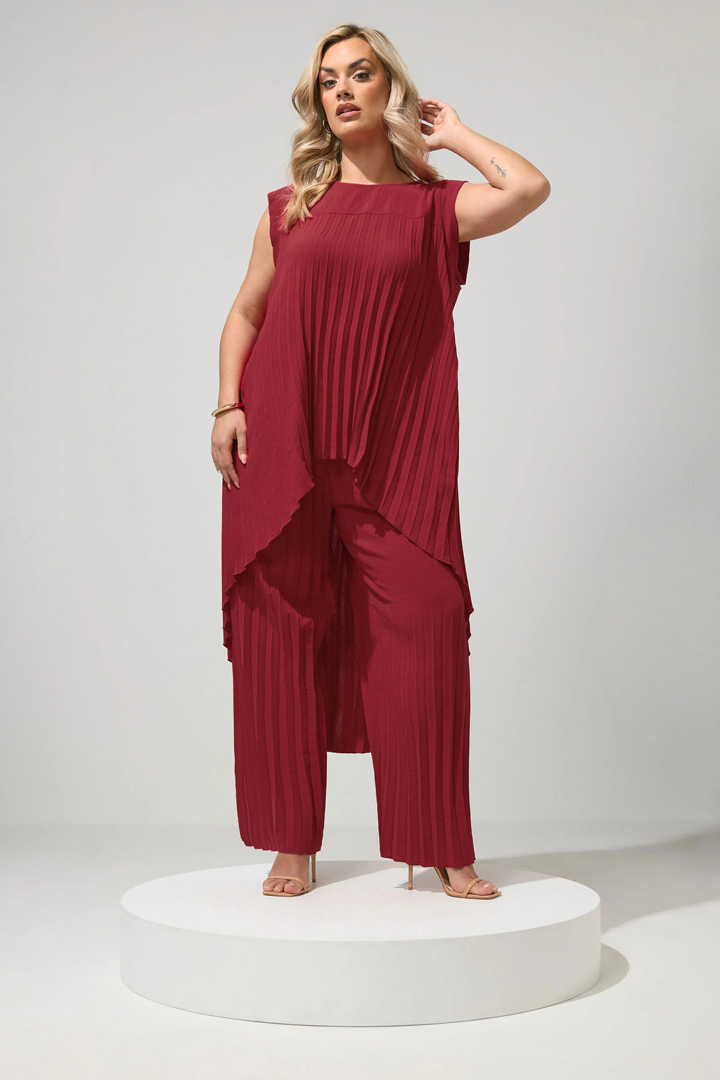 Curve | Conjunto plisado