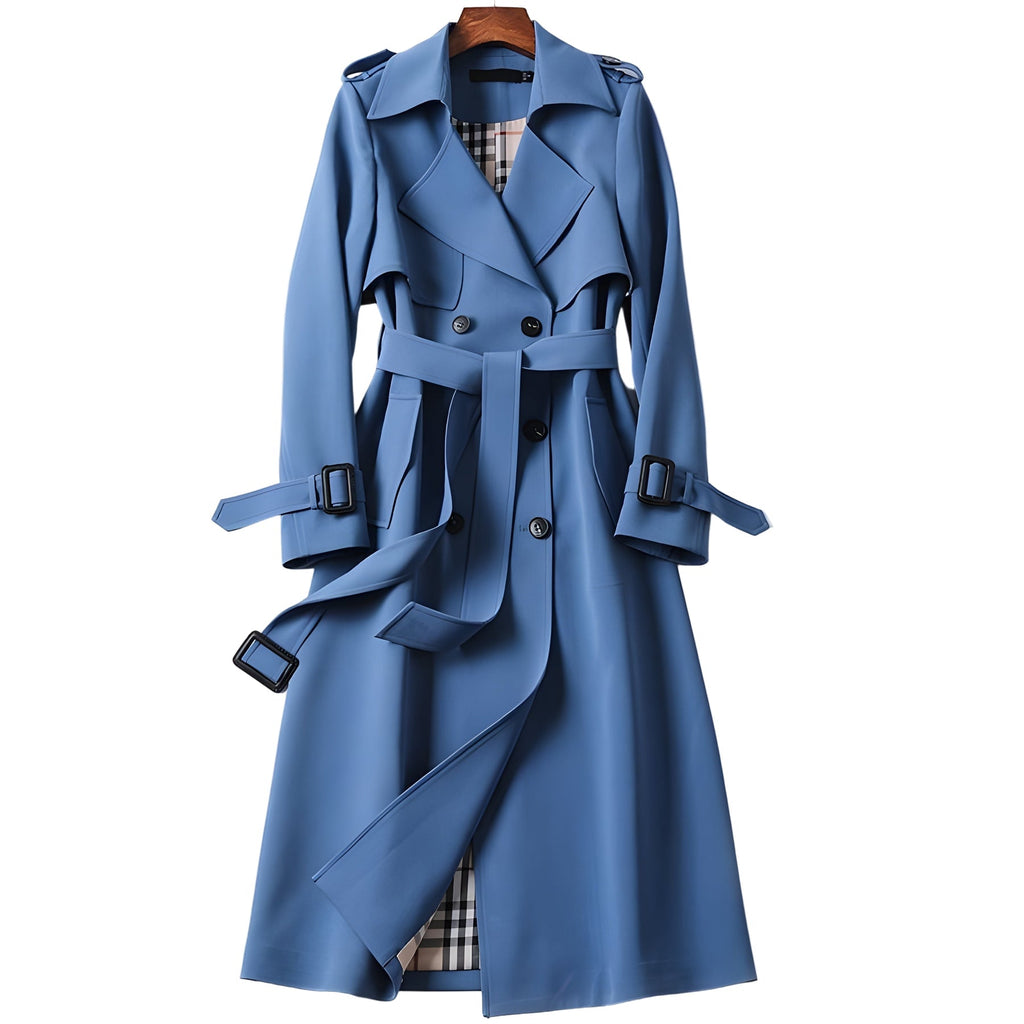 Clara Domínguez | Elegante y atemporal trench con cinturón