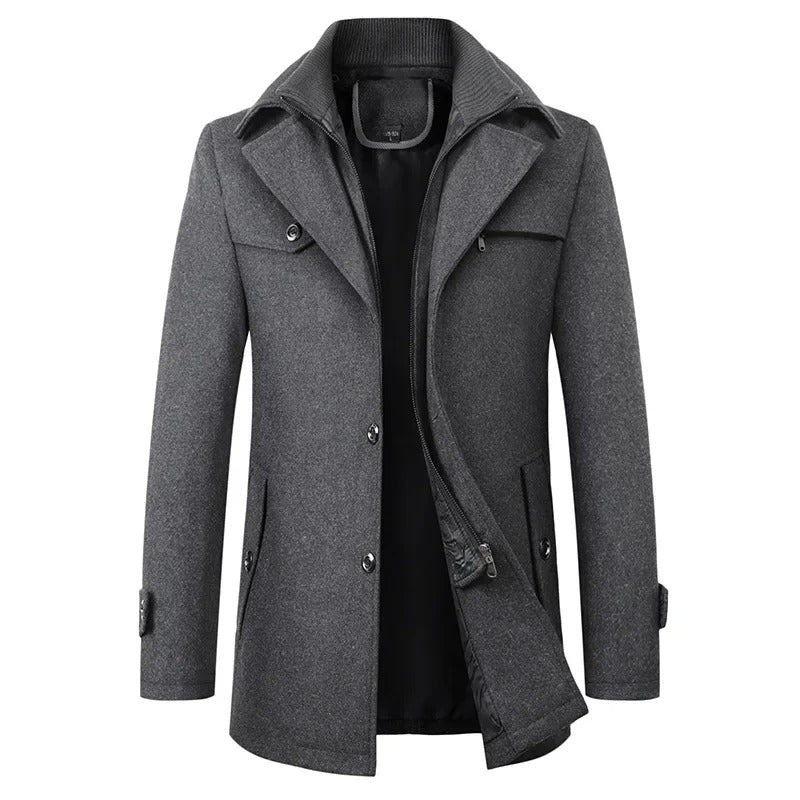Clara Domínguez | Elegante chaqueta de invierno de lana