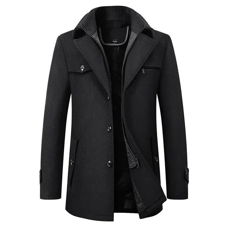 Clara Domínguez | Elegante chaqueta de invierno de lana