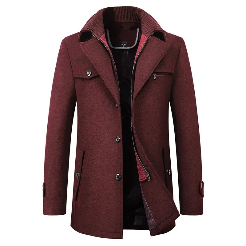 Clara Domínguez | Elegante chaqueta de invierno de lana