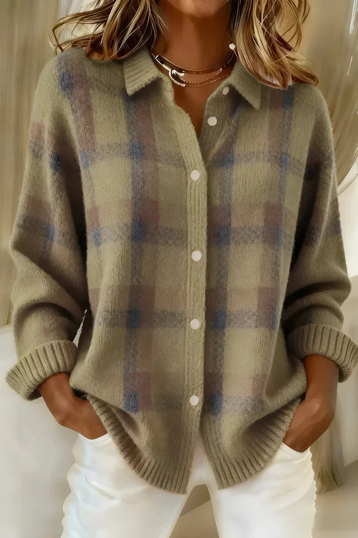 LEANDRA™| CARDIGAN LARGO ELEGANTE