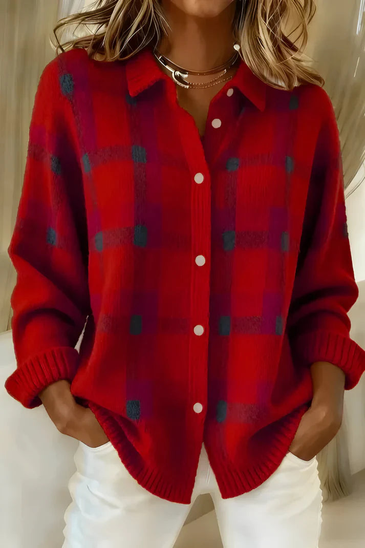 LEANDRA™| CARDIGAN LARGO ELEGANTE