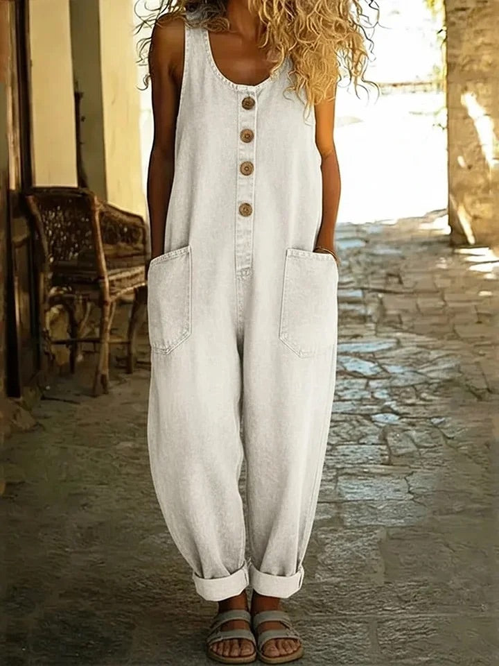 Ruth™ | Peto de denim lavado vintage