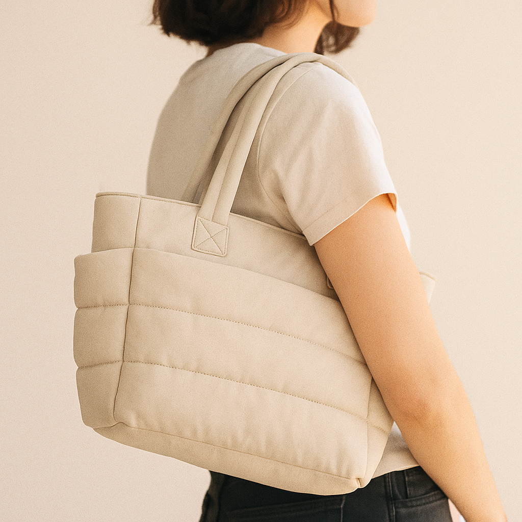 Clara Domínguez | Bolso acolchado